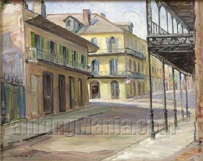 French Quarter Street Scene