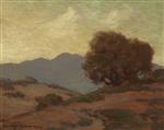 Hillside Landscape with Oak