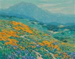 Landscape with Poppies and Lupine