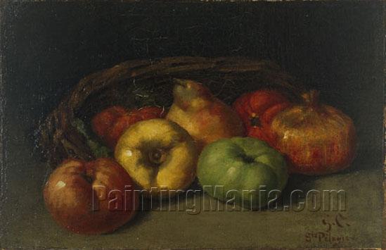 Still Life with Apples, Pear, and Pomegranates