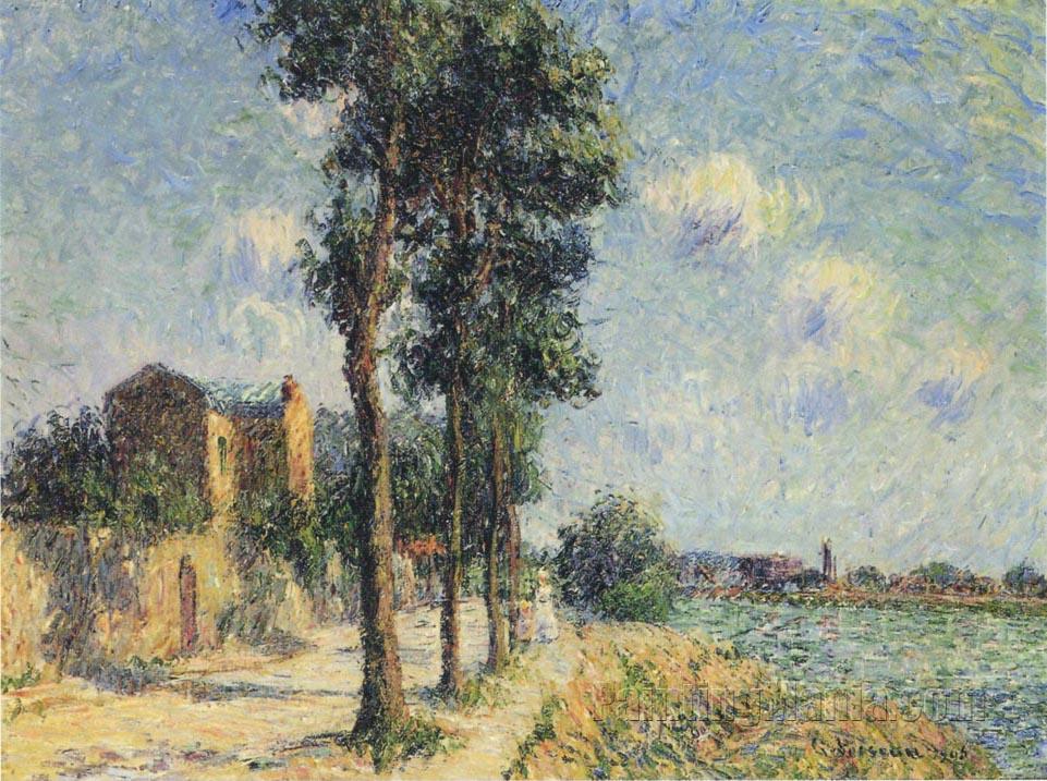 Quay at Pontoise 1905