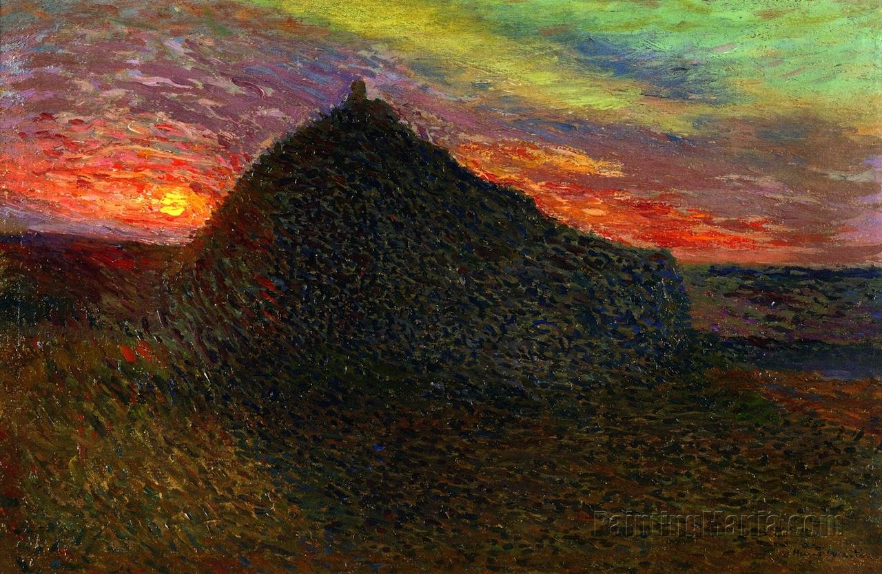 Haystack Henri Martin Paintings   Haystack 235 41543 