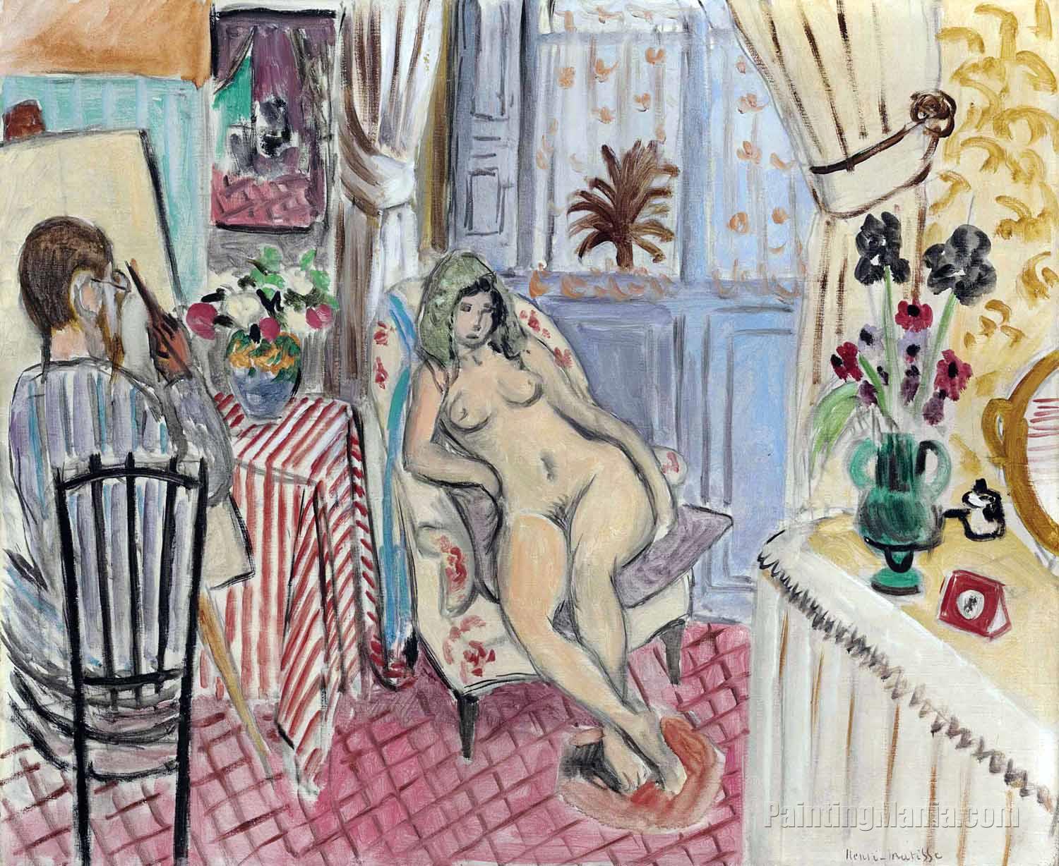 The Artist and the Nude Model