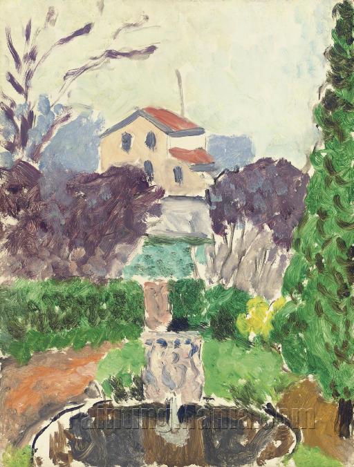 Artist's Garden in Issy-les-Moulineaux