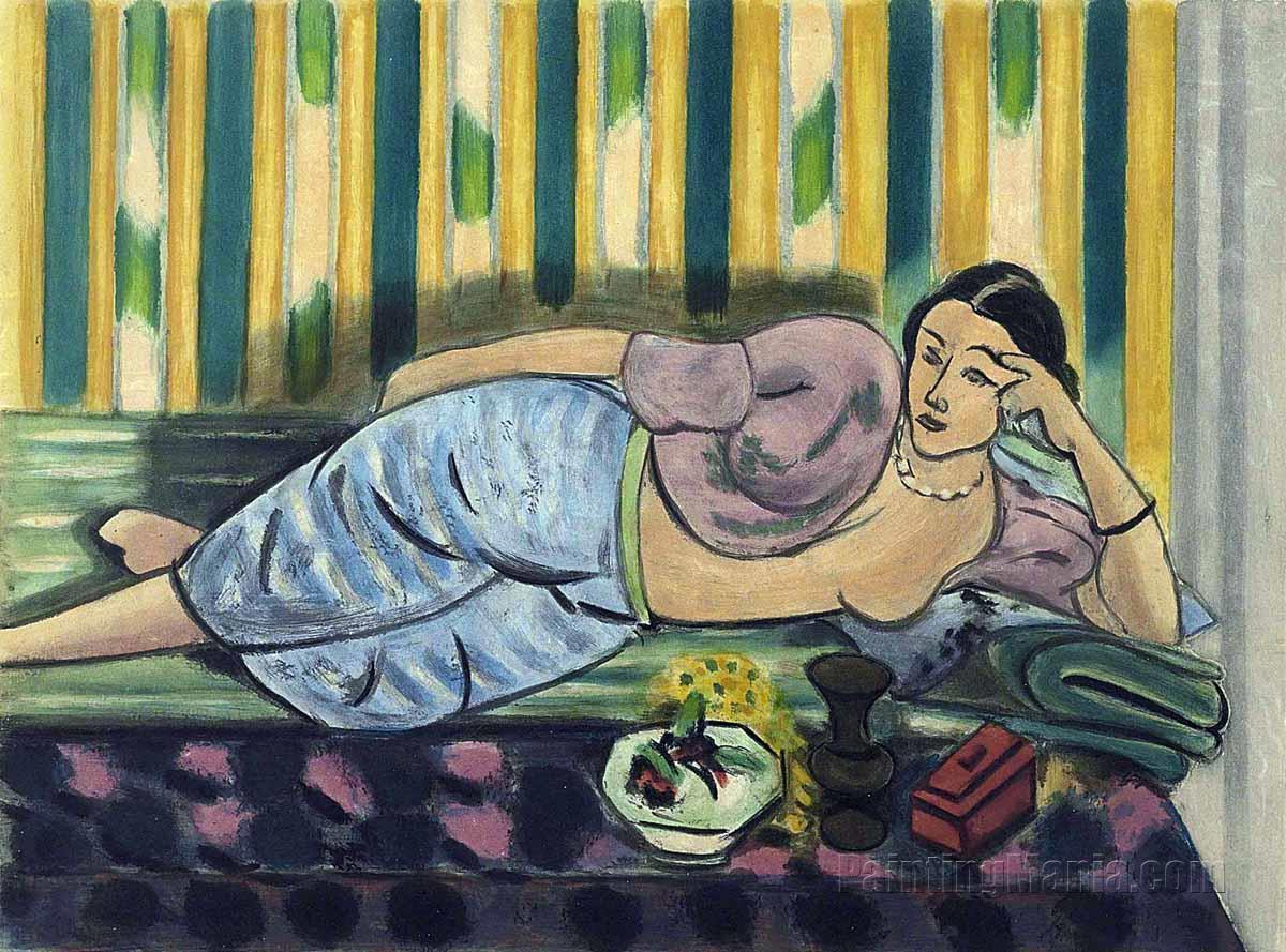 Odalisque with a Red Box