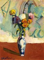 Bouquet, Chinese Vase