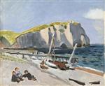 Cliffs of Aval, the Fishermen - Etretat