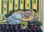 Odalisque with a Red Box