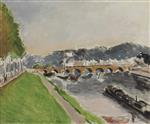 The Pont de Sevres by Barge