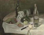 Still Life with Fruit and Bottle