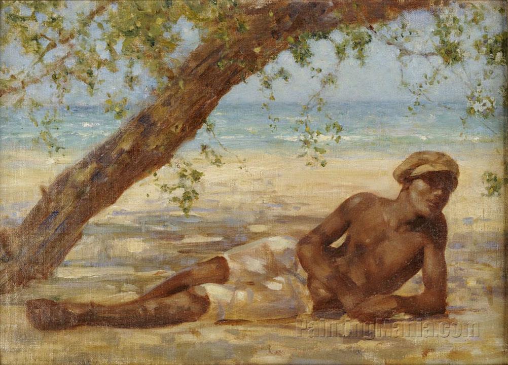 Samuel under a Tree, Jamaica