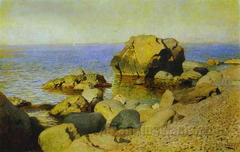 Seashore in Crimea