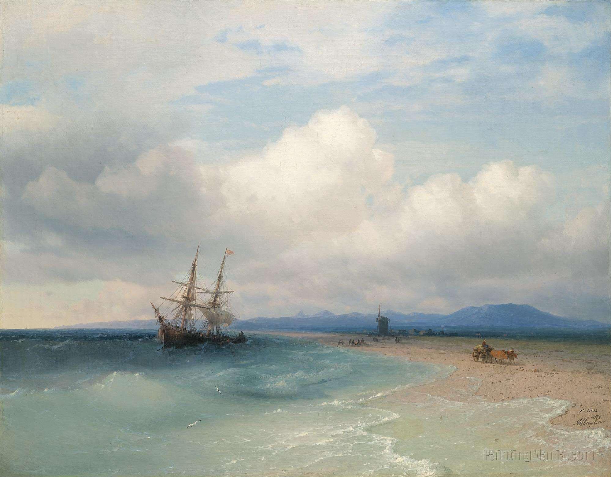 Shipping along the Crimean Coast