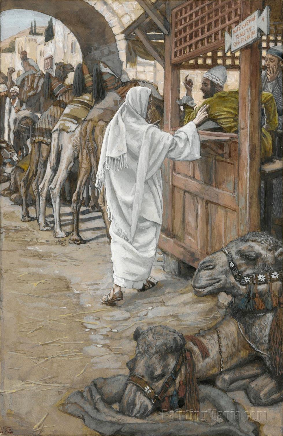 The Calling of Saint Matthew James Tissot Paintings