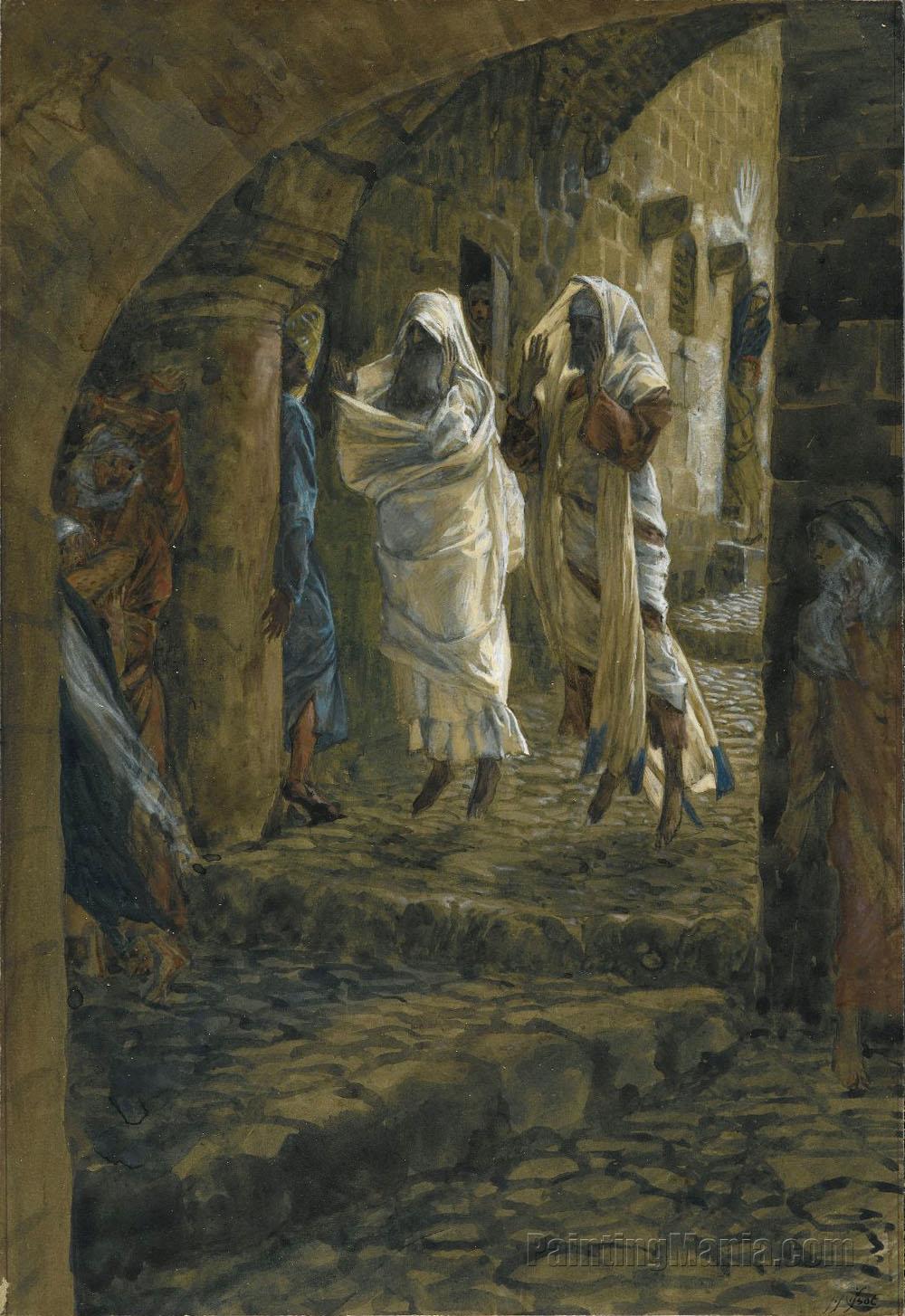 The Dead Appear in Jerusalem James Tissot Paintings