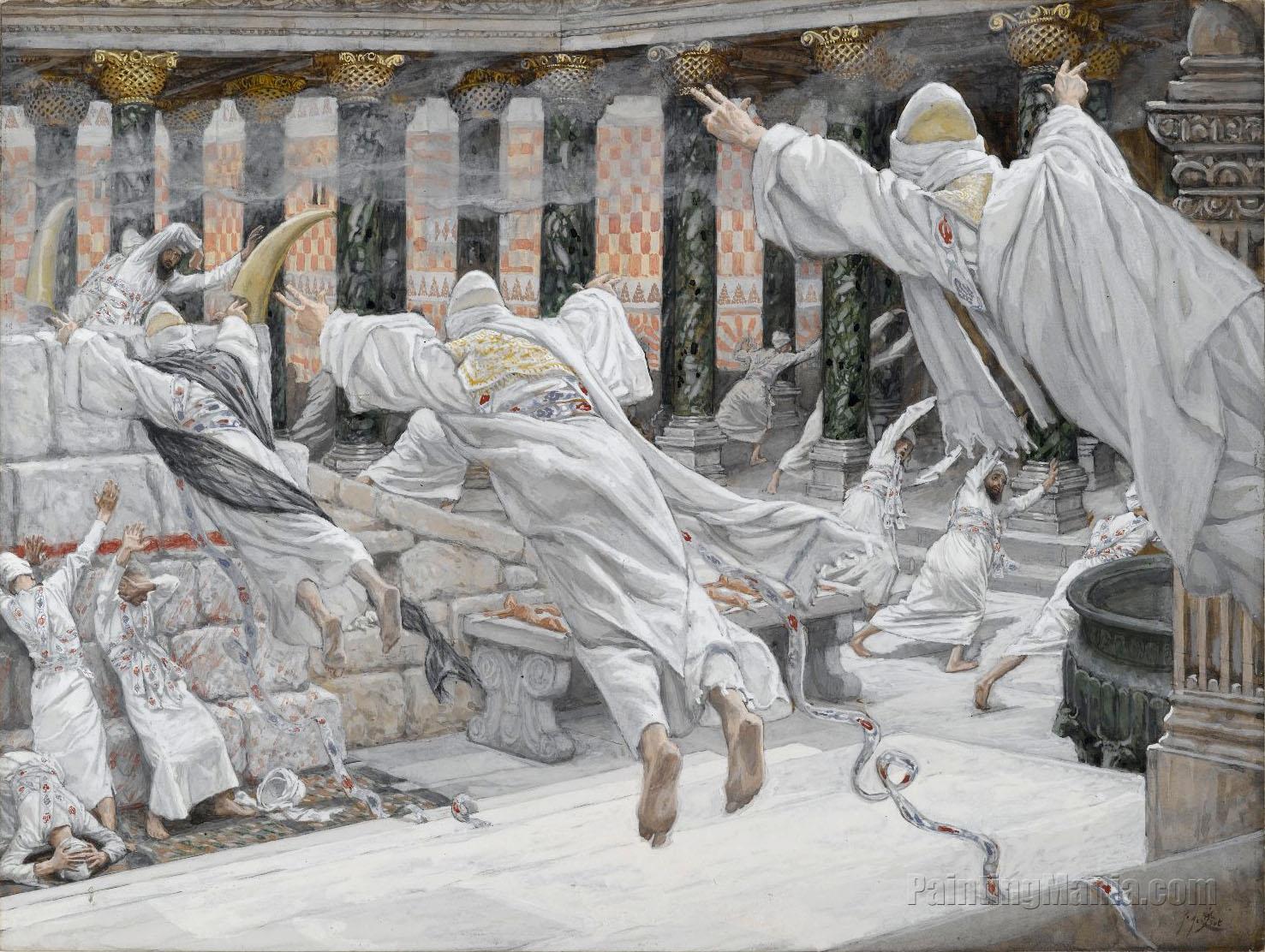 The Dead Appear in the Temple (Les morts apparaissent dans le Temple)