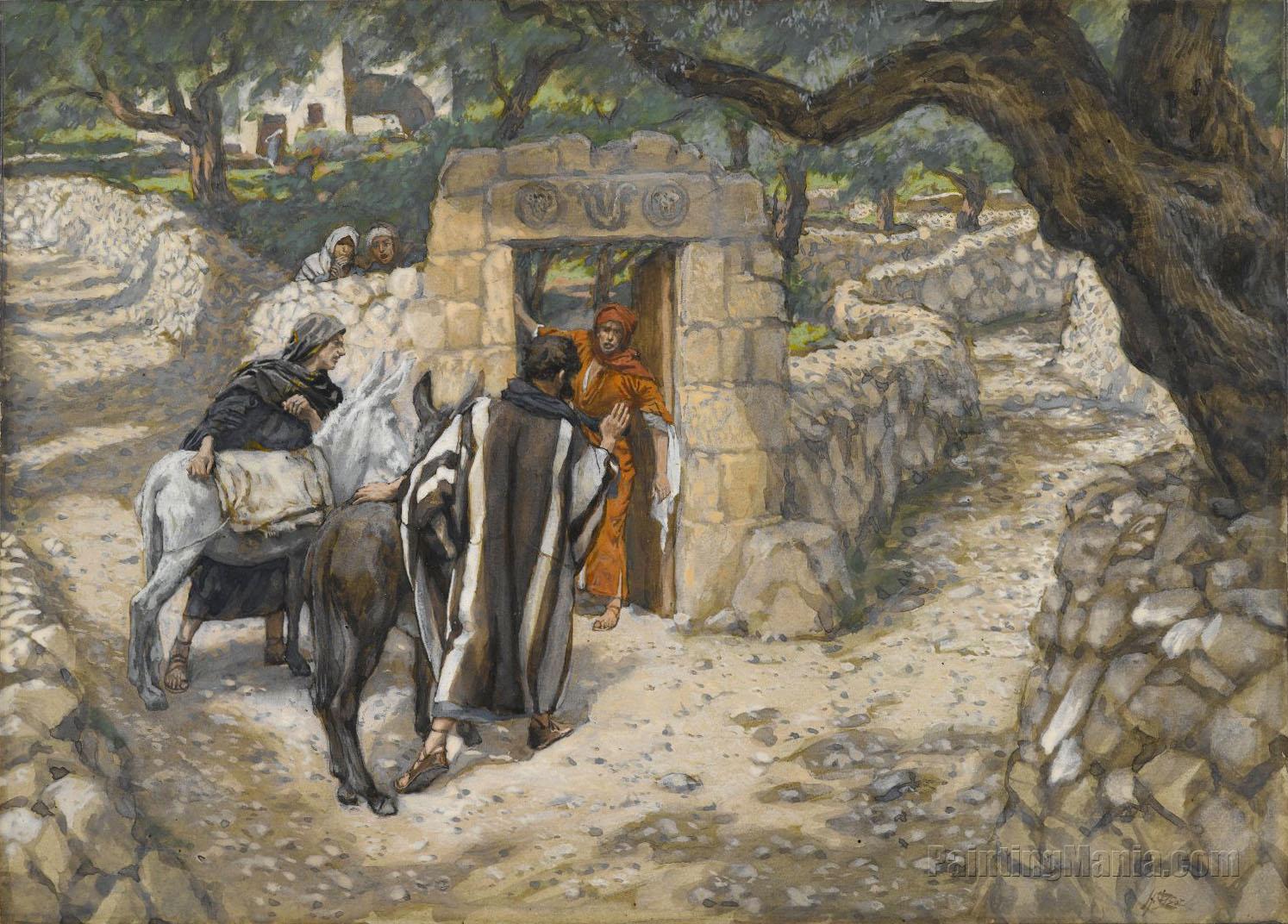 The Foal of Bethpage James Tissot Paintings