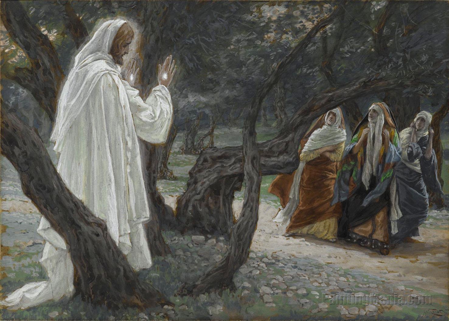 Jesus Appears to the Holy Women James Tissot Paintings