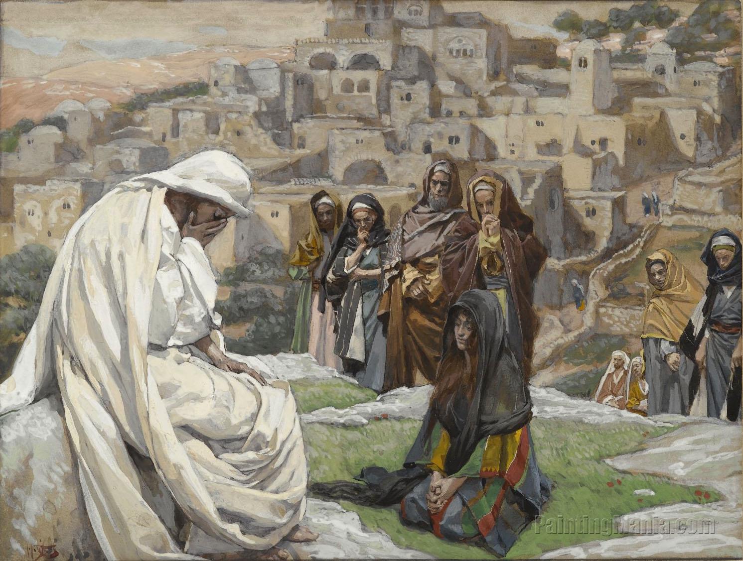 Jesus Wept Jesus pleura James Tissot Paintings