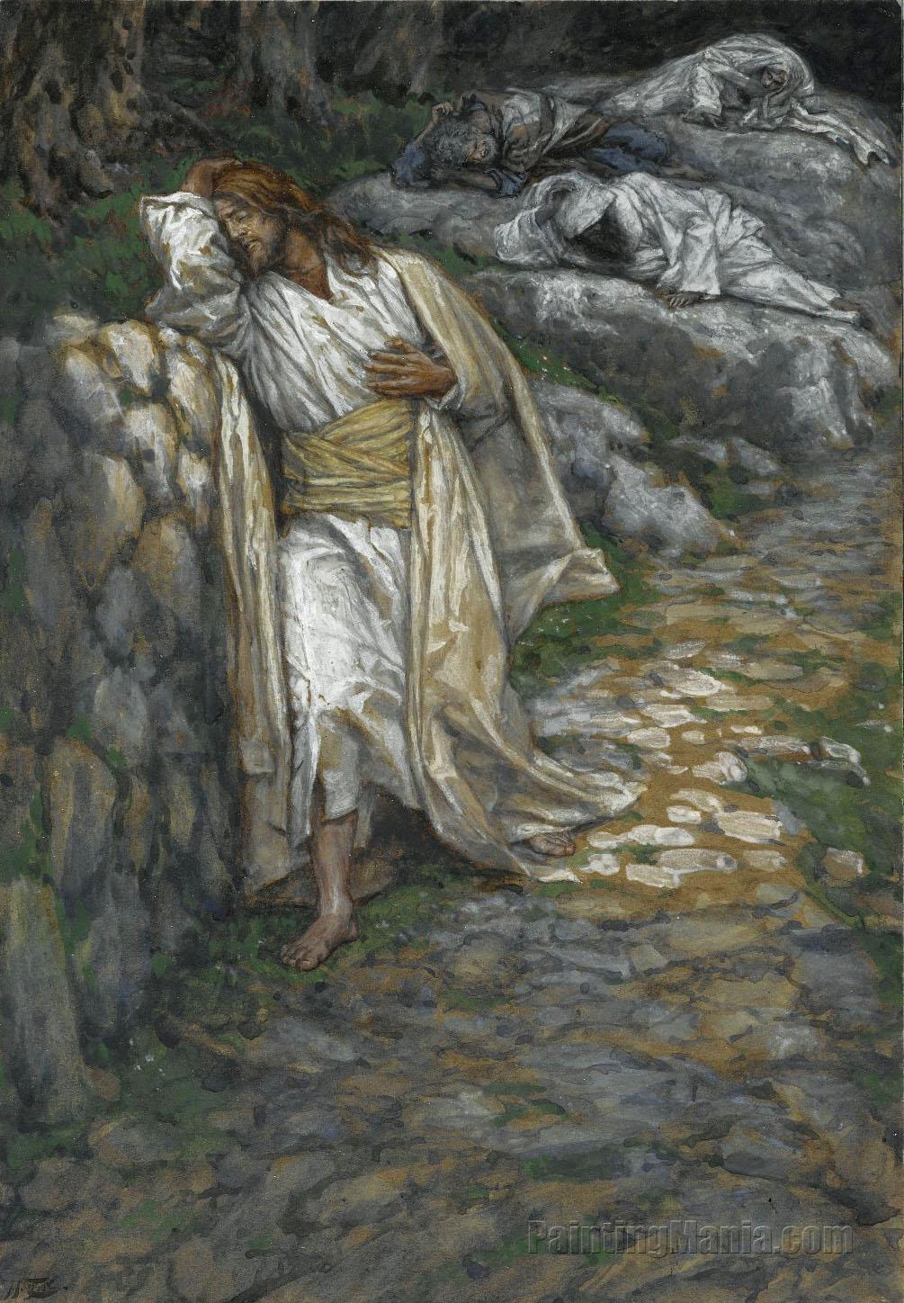 My Soul is Sorrowful unto Death James Tissot Paintings