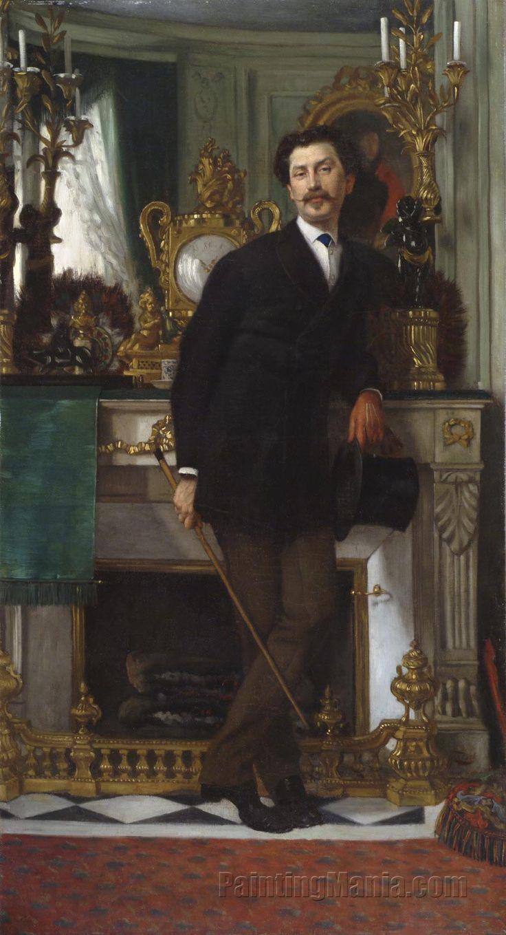 Portrait of Eugene Coppens de Fontenay