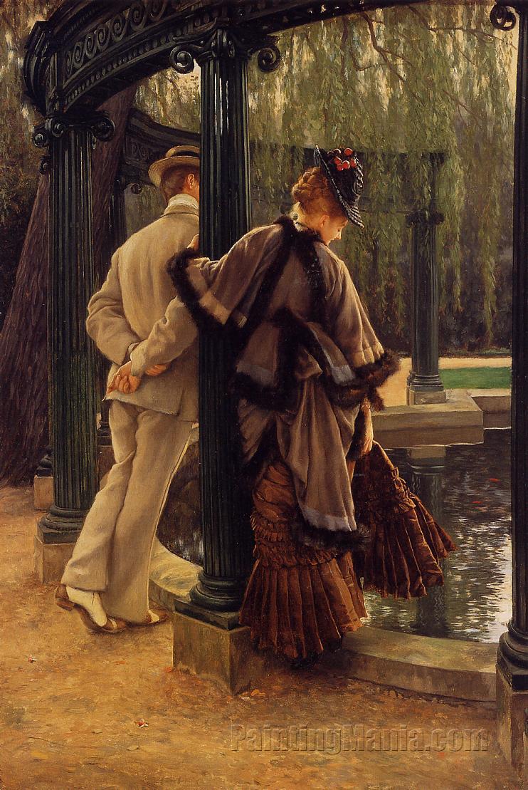 Quarrelling James Tissot Paintings