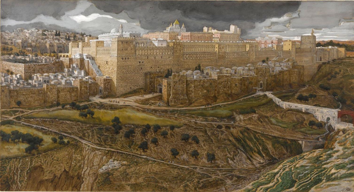 Reconstruction of the Temple of Herod, Southeast Corner