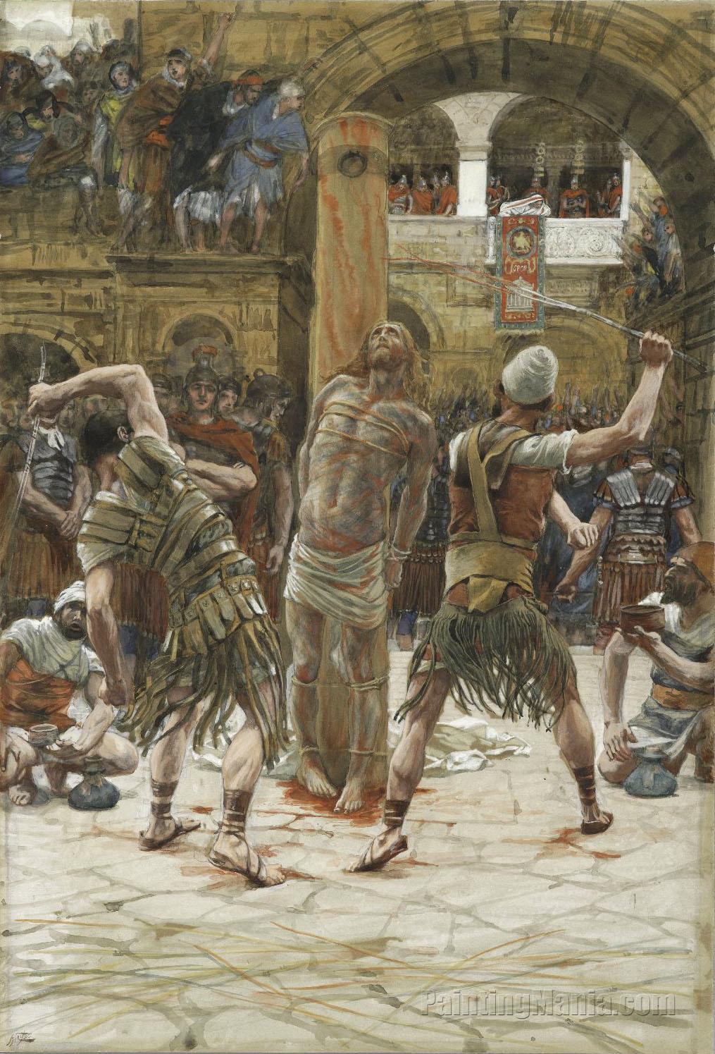 The Scourging on the Front (La flagellation de face)