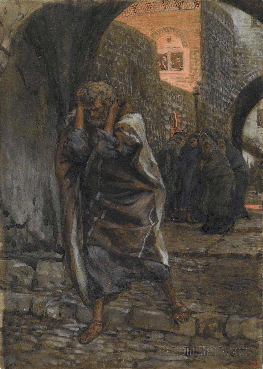 The Sorrow of Saint Peter James Tissot Paintings