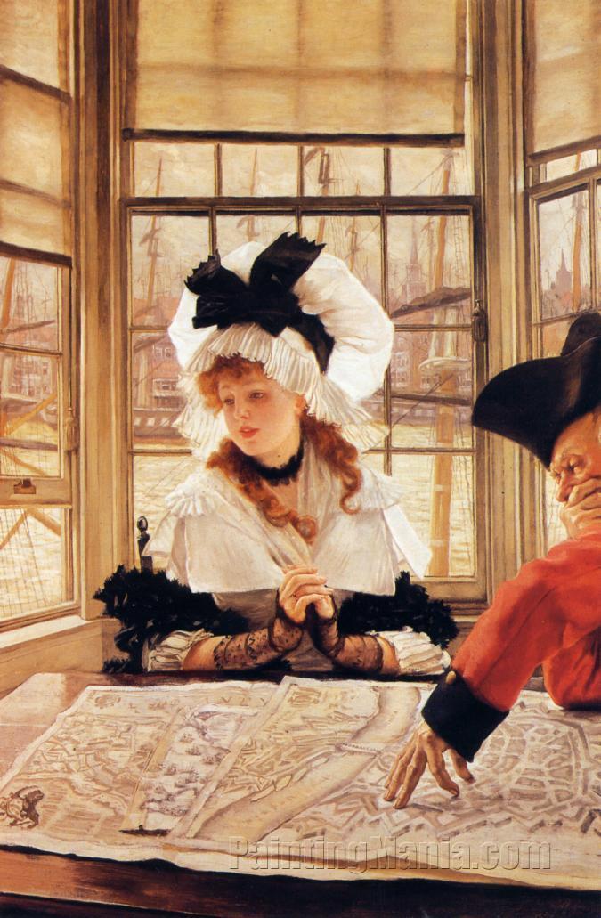 The Tedious Story James Tissot Paintings