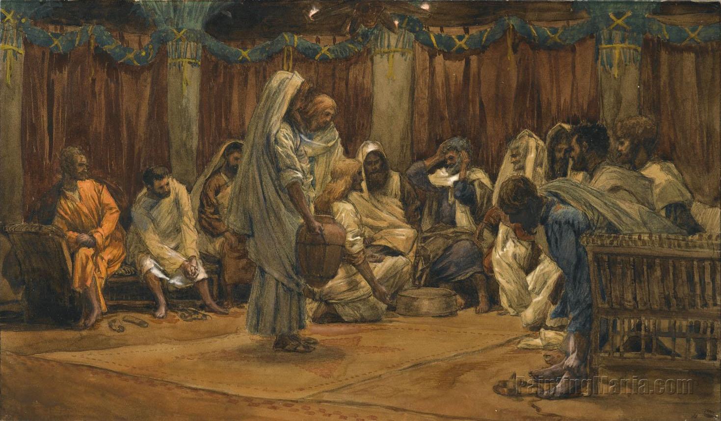 The Washing of the Feet (Le lavement des pieds)