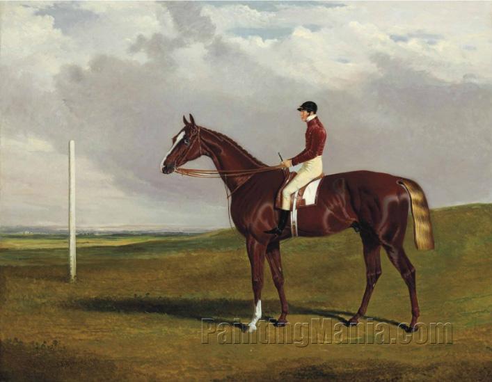 Hornsea, winner of the 1836 Goodwood Cup, with Bill Scott up