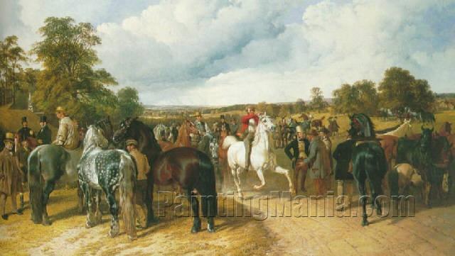 A Horse Fair on Southborough Common