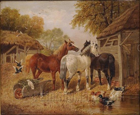 Horses, Ducks and Pigeons