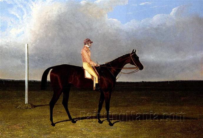 Mr. W. Ormsby Gore's "Hesperus" with S. Darling Up, on Worcester Racecourse