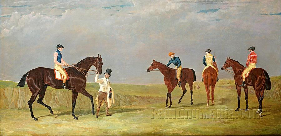 Preparing to Start for the Doncaster Gold Cup 1825