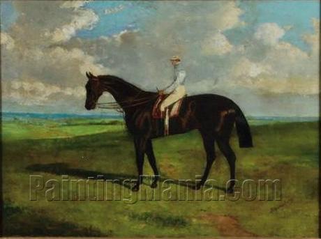 Racehorse and Jockey, Bloomsbury