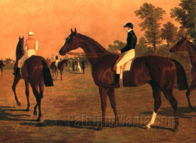 The Start of the Epsom Derby