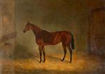 'Lady Liverpool', a Bay Horse in a Stable