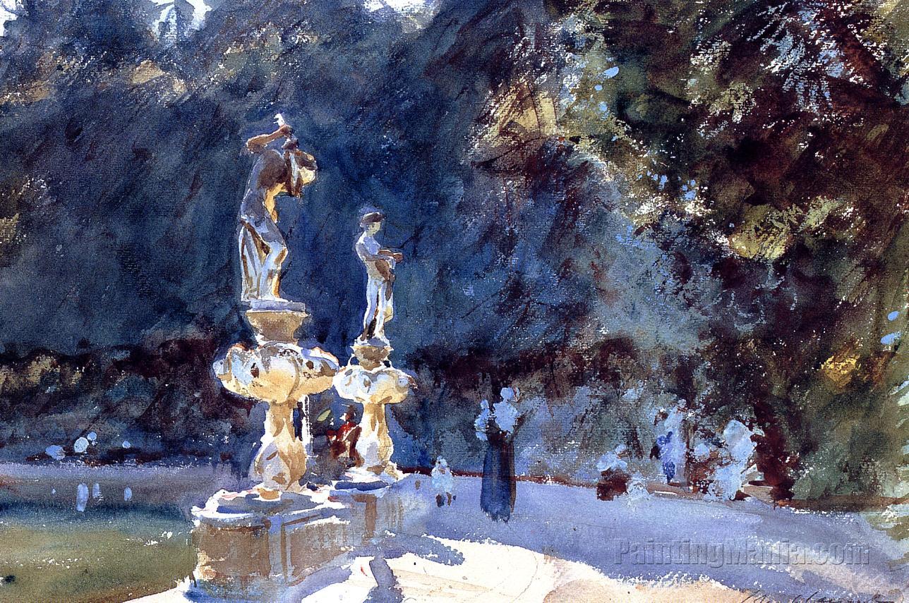 Florence: Fountain, Boboli Gardens