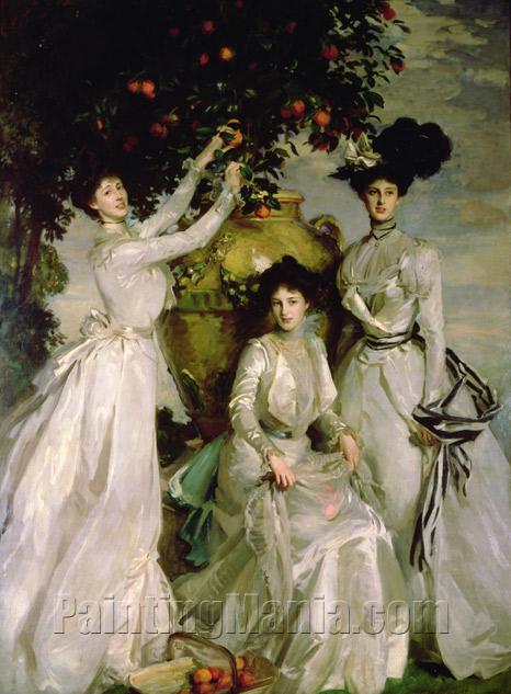 The Ladies Alexandra, Mary and Theo Acheson