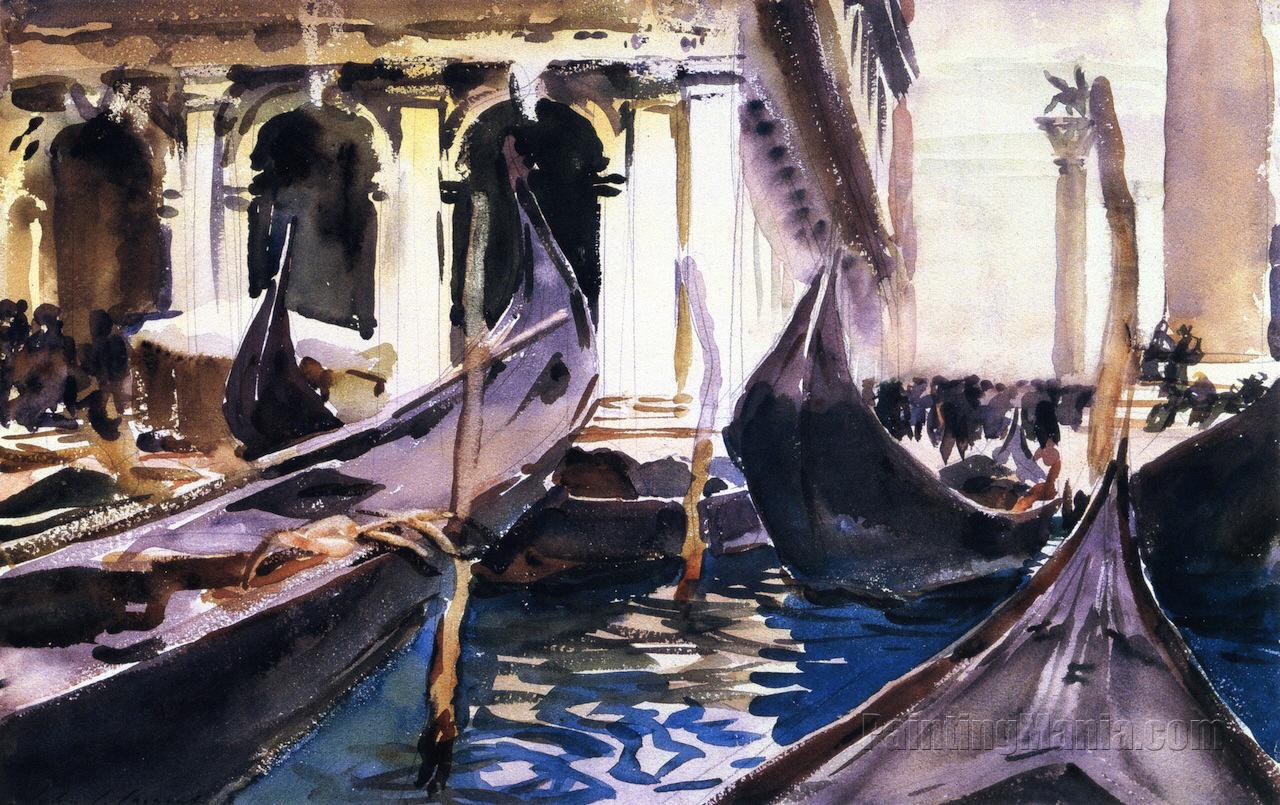 The Piazzetta, Venice 1904