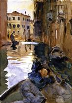 Gondolier Resting