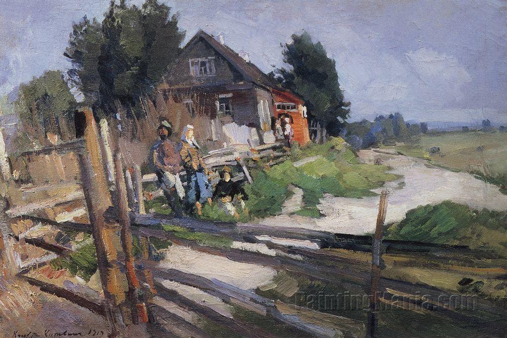 Landscape with Fence