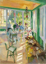 On the Veranda 1921