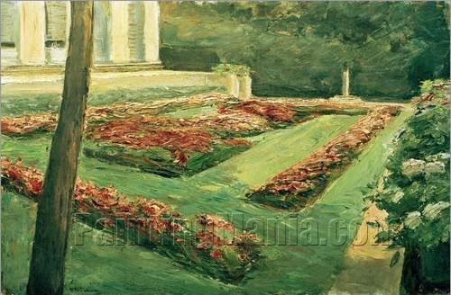 The Flower Terrace in Wannsee Garden facing Northwest