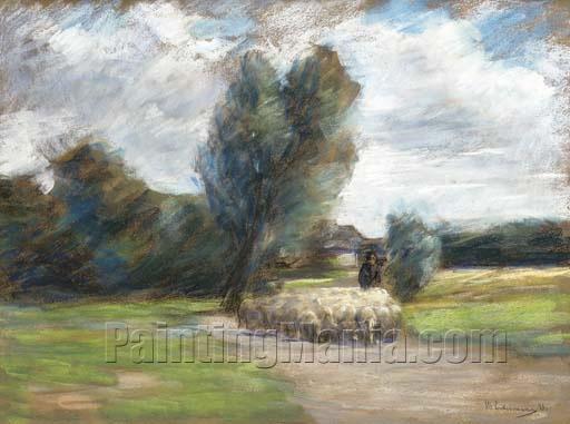 Landscape with Sheep