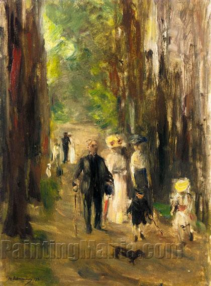 Promenade in the Grunewald, Berlin