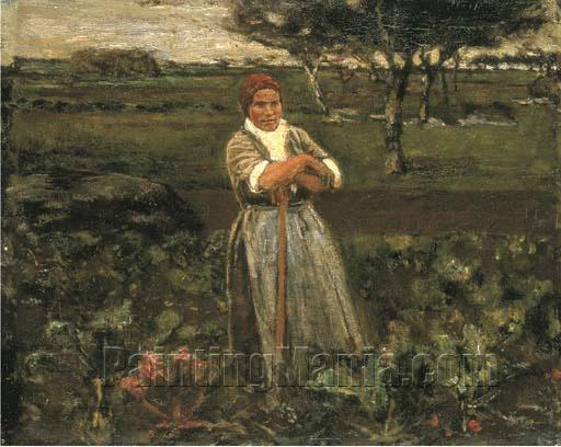 Worker in the Beet Field