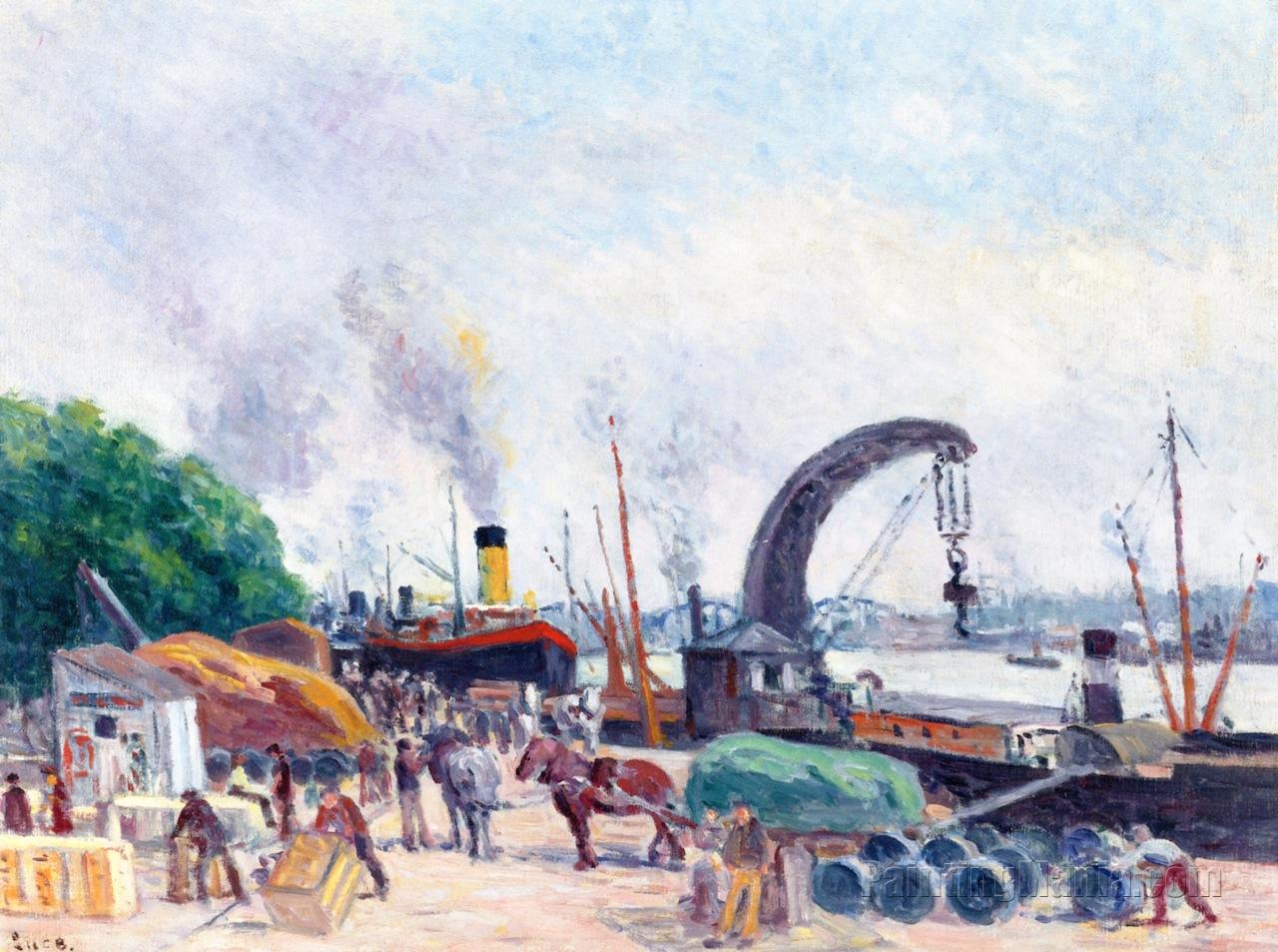 Le Quai de Bercy 1925